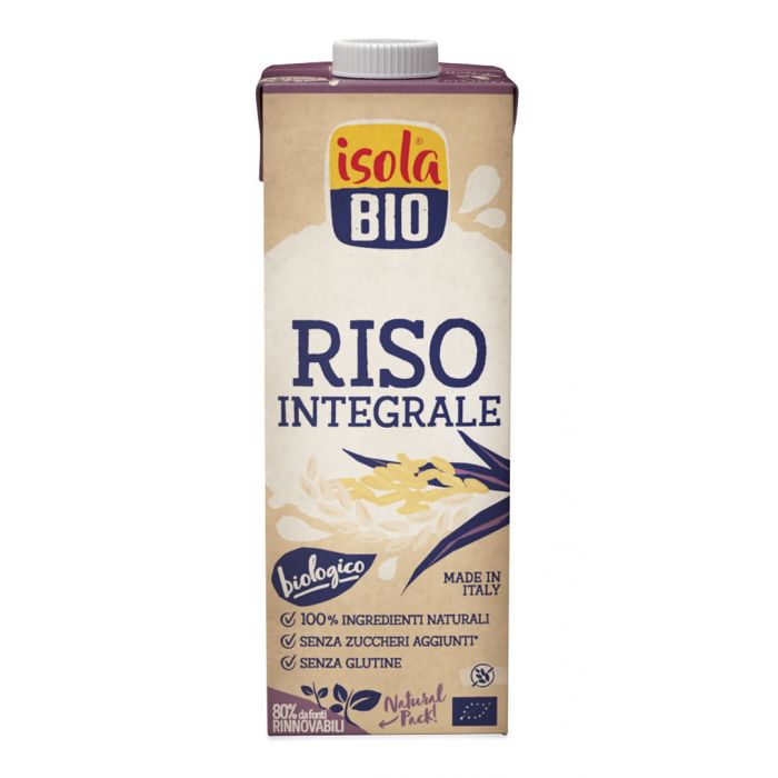 ISOLA BIO BEVANDA RISO INTEGRALE 1L