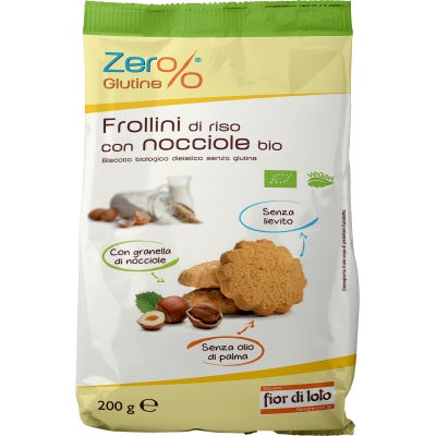 FROLLINI RISO CON NOCCIOLE 200G