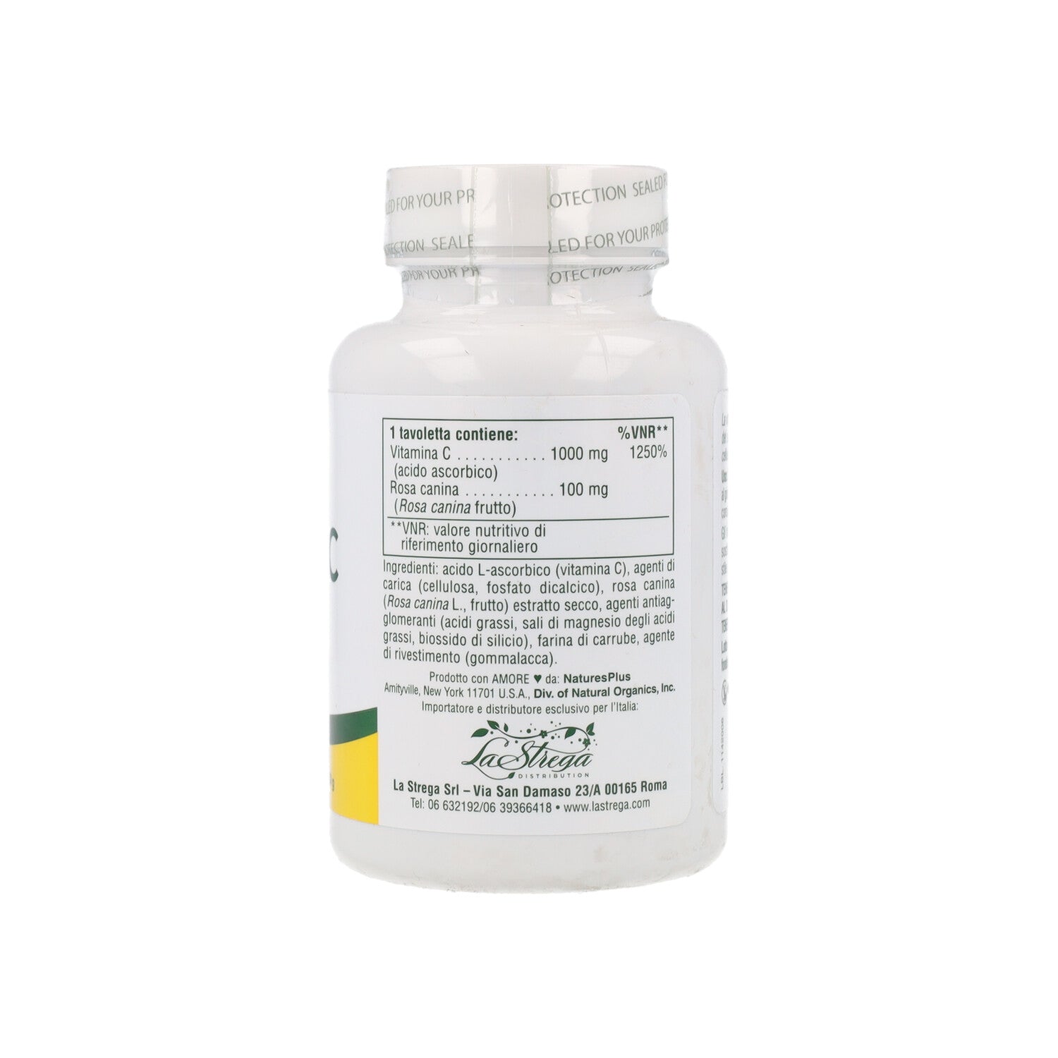 VITAMINA C 1000 CON ROSA CANINA