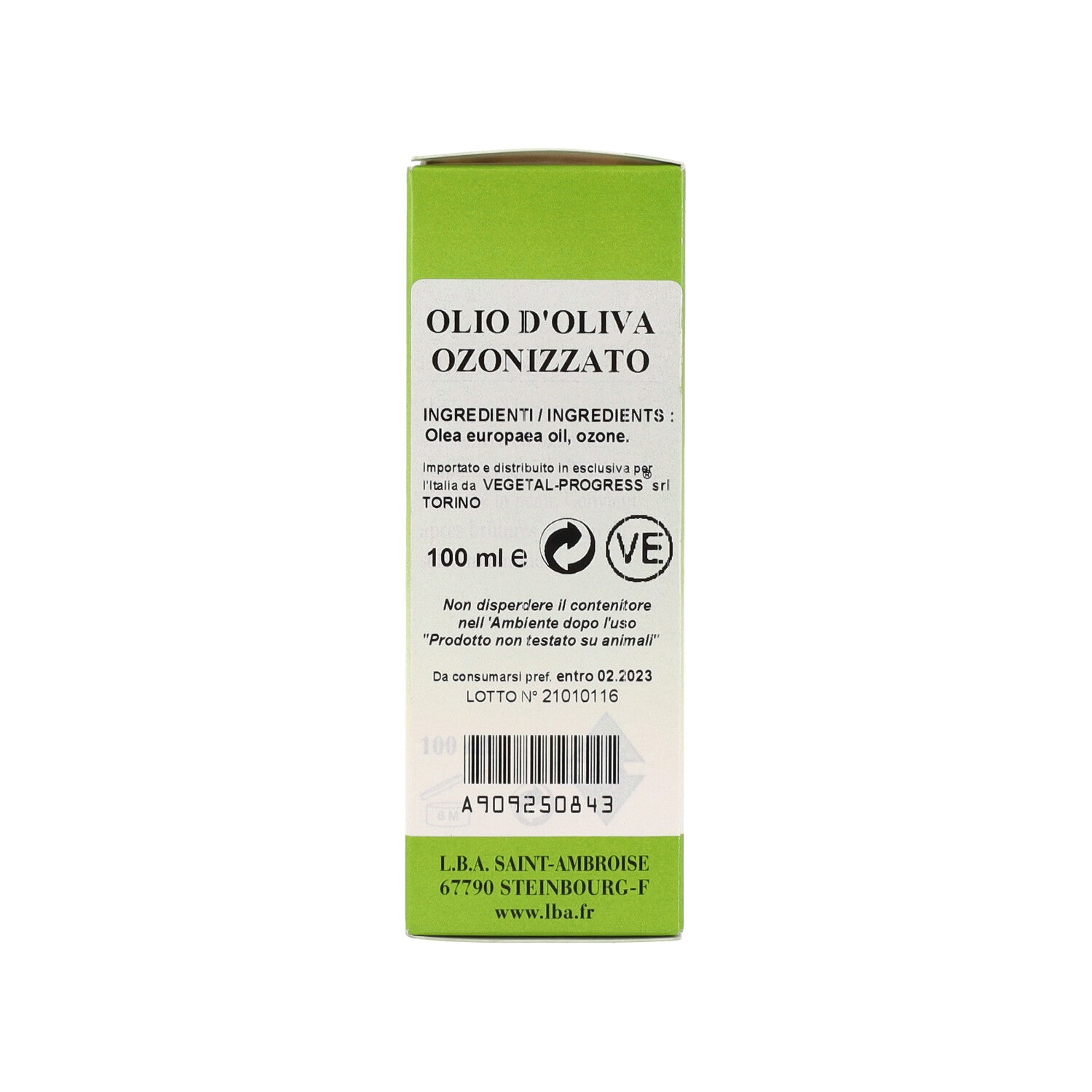 OLIO DI OLIVA OZONIZZATO - 100ML