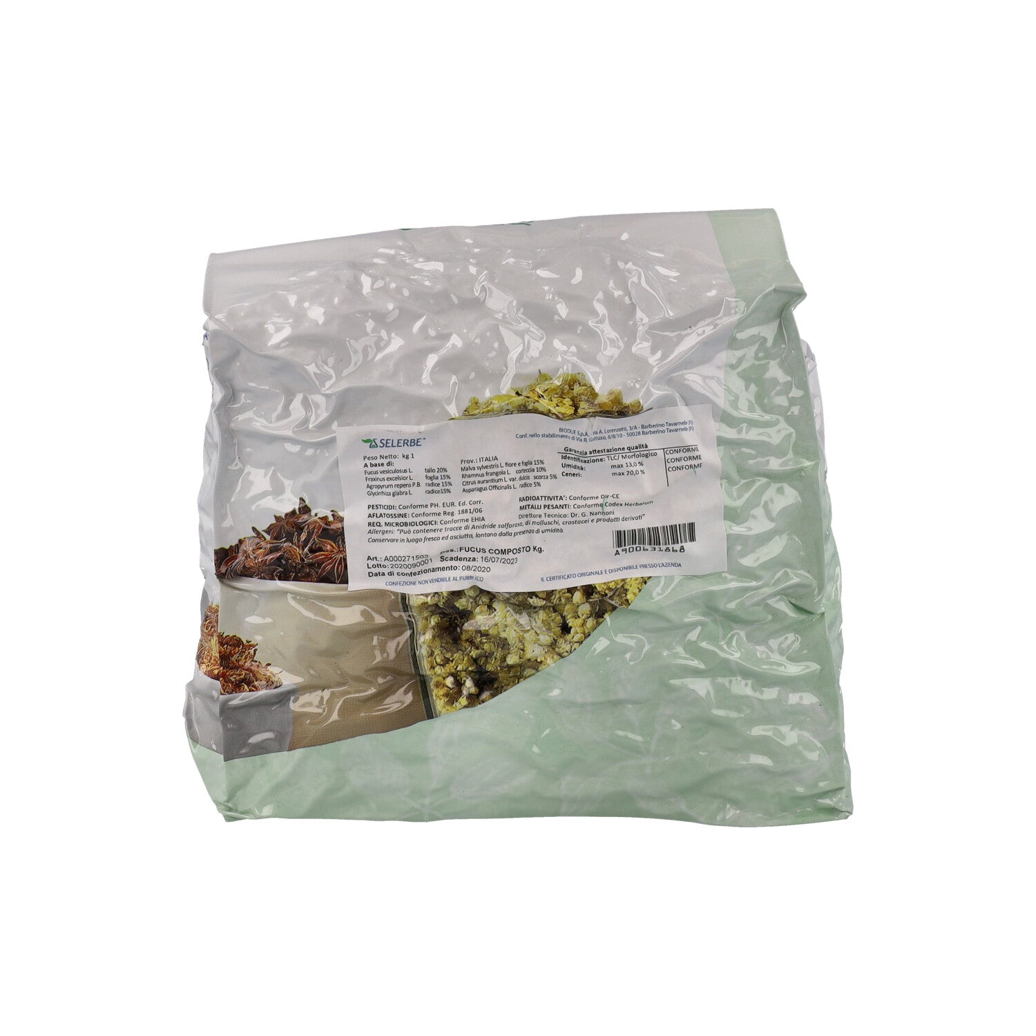 ERBE FUCUS COMPOSTO 1KG