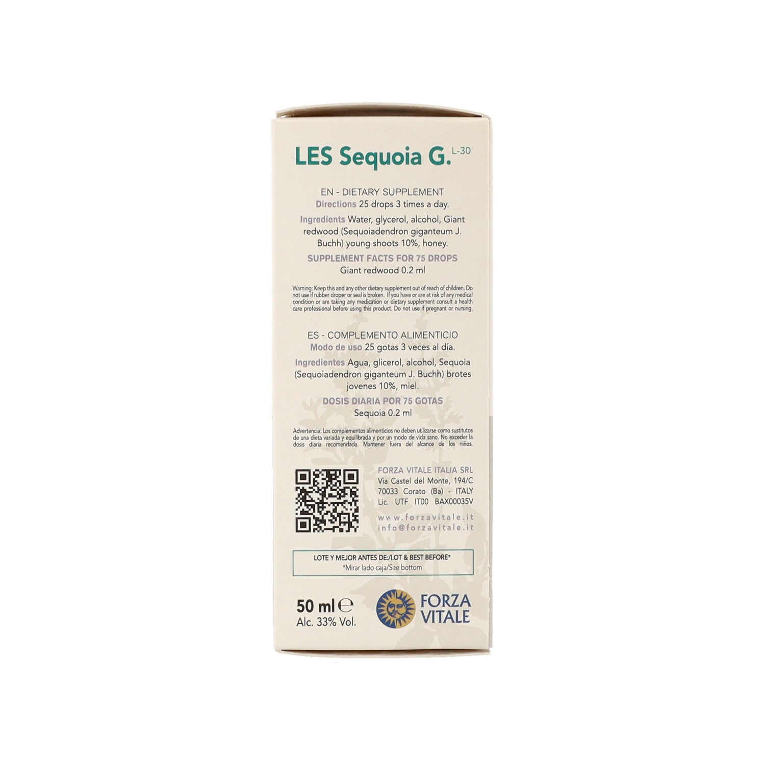 LES SEQUOIA GIGANTEA GOCCE50ML