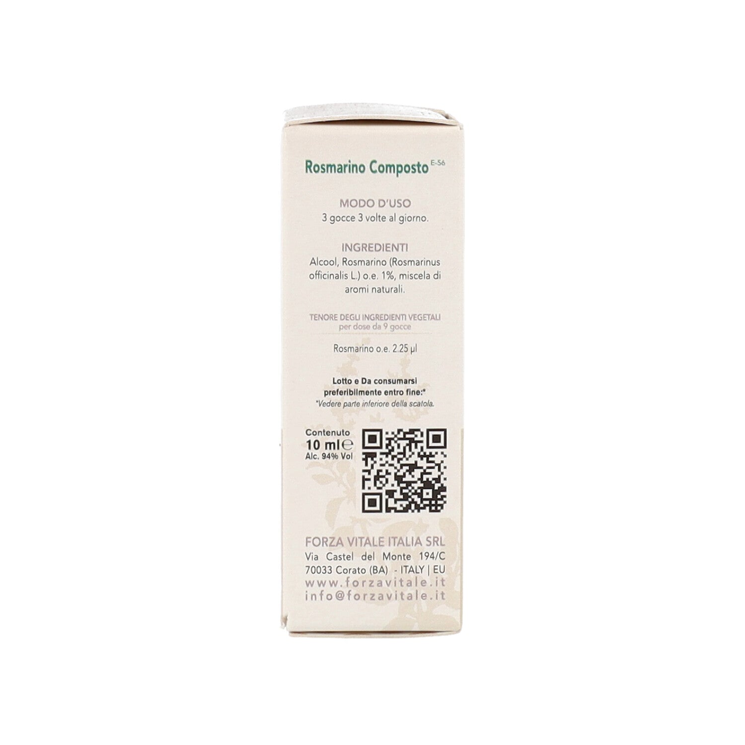 ROSMARINO COMPOSTO ECOSOL GTT