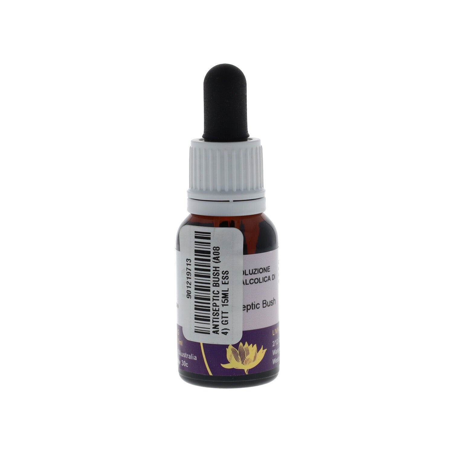 LIVING ANTISEPTIC BUSH ESSENZA AUSTRALIAN 15ML