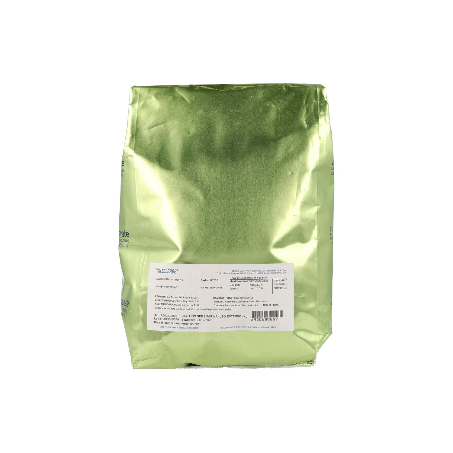 ERBE LINO SEMI FARINA 1KG