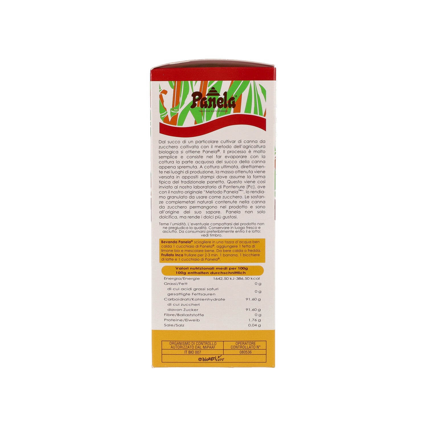 PANELA ZOLLETTE 500G