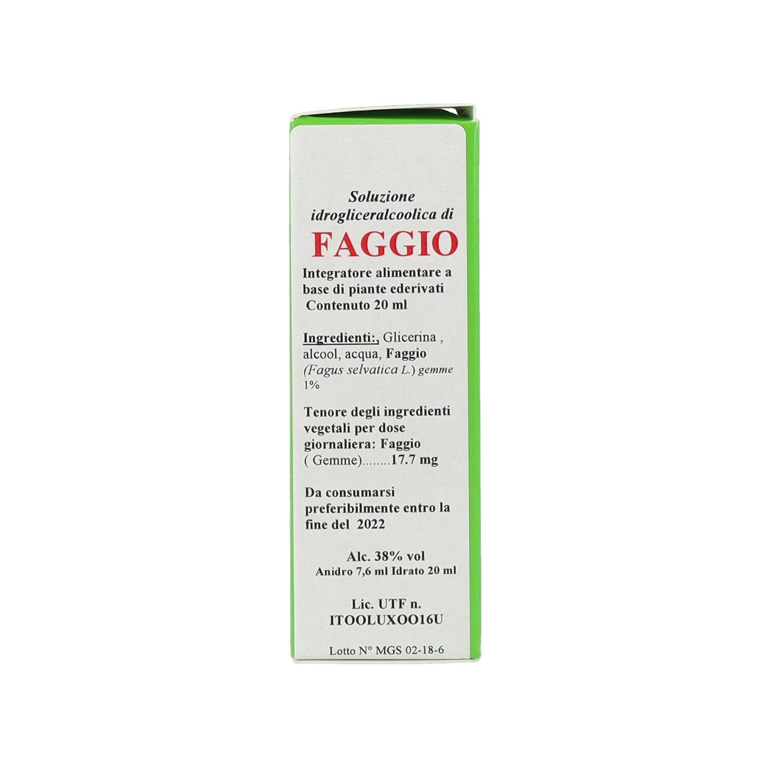 MGS6 FAGGIO MG SPG - 20ML