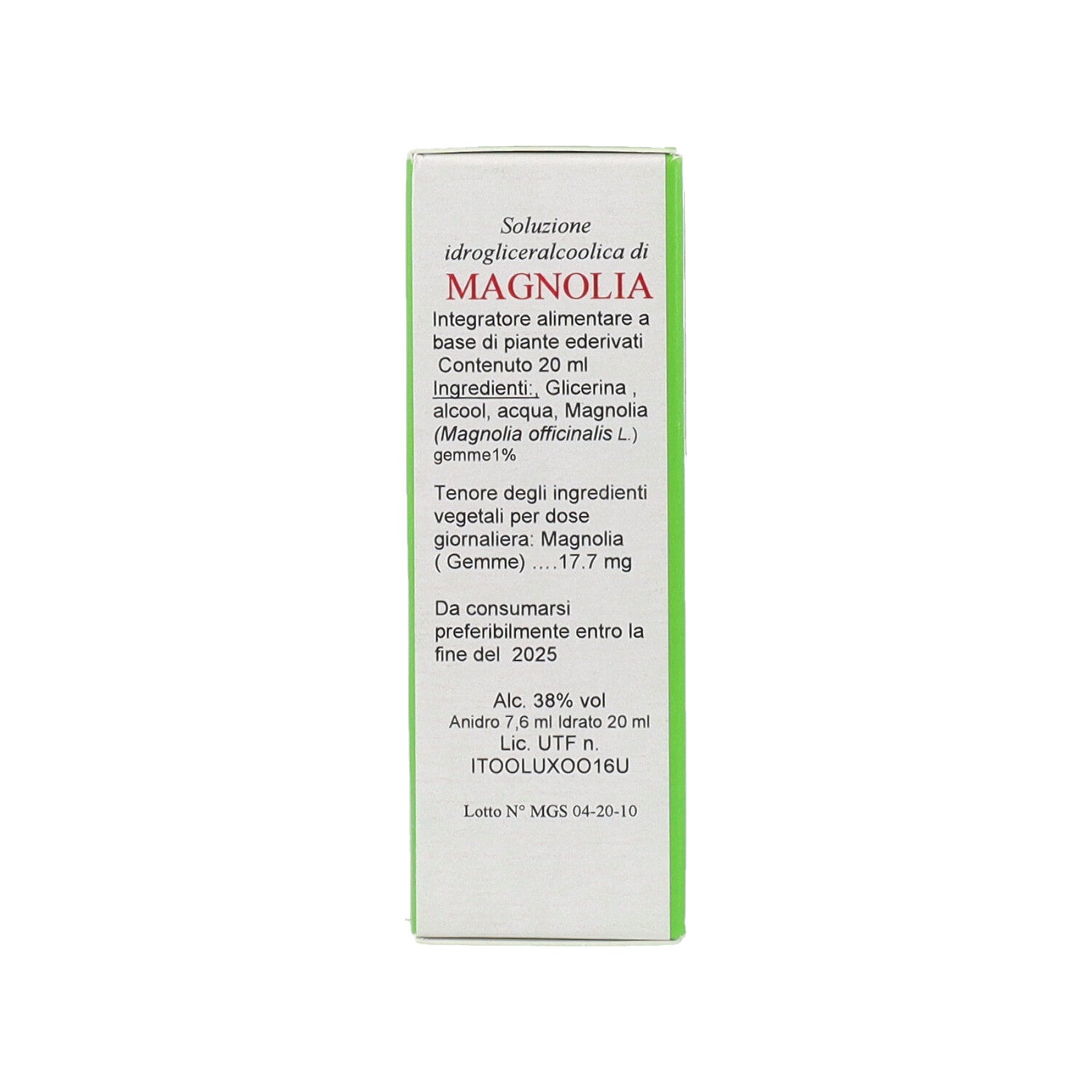 MGS10 MAGNOLIA MG SPG - 20ML