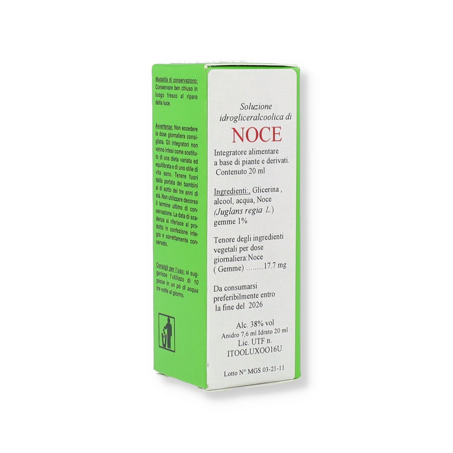 MGS11 NOCE MG SPG - 20ML
