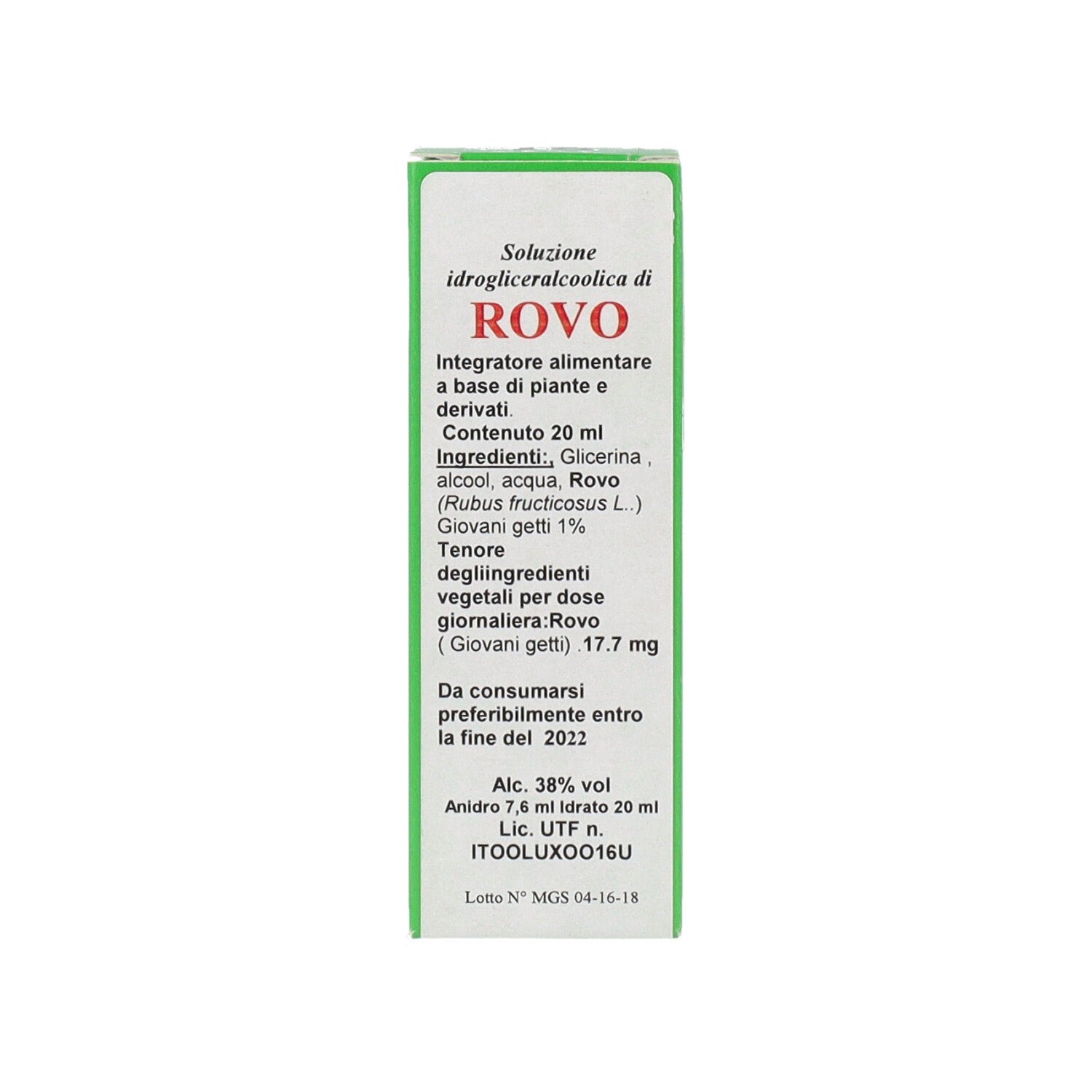 MGS18 ROVO MG SPG - 20ML