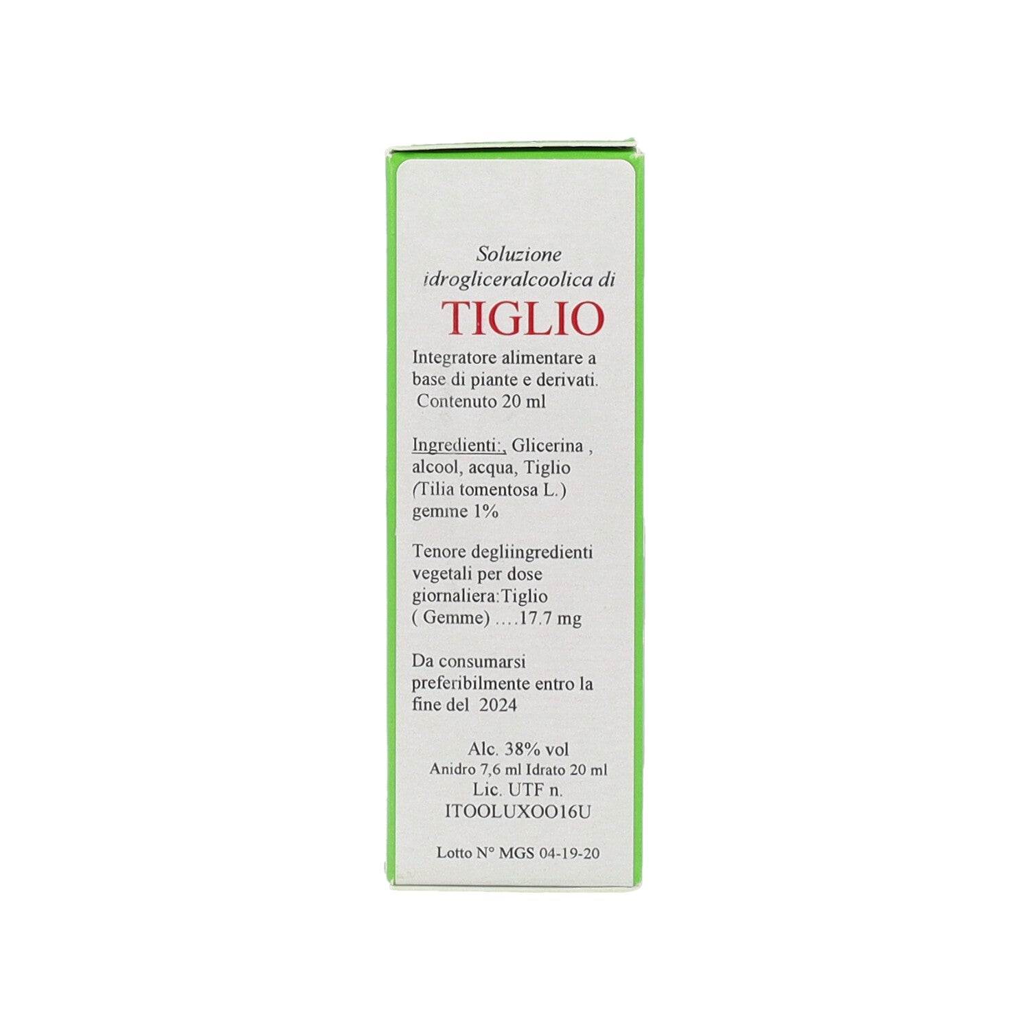 MGS20 TIGLIO MG SPG - 20ML