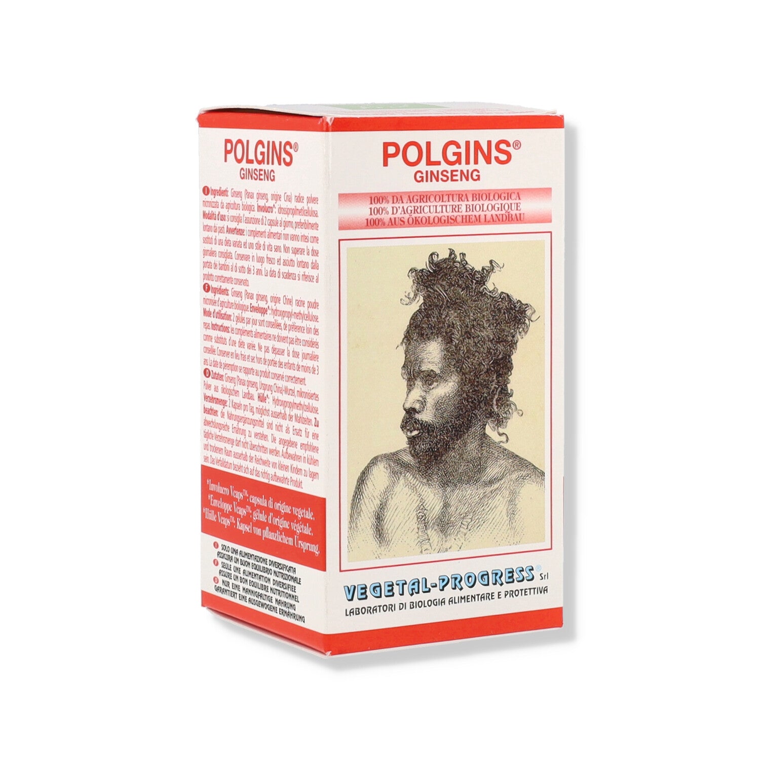POLGINS GINSENG BIO - 60 CAPSULE