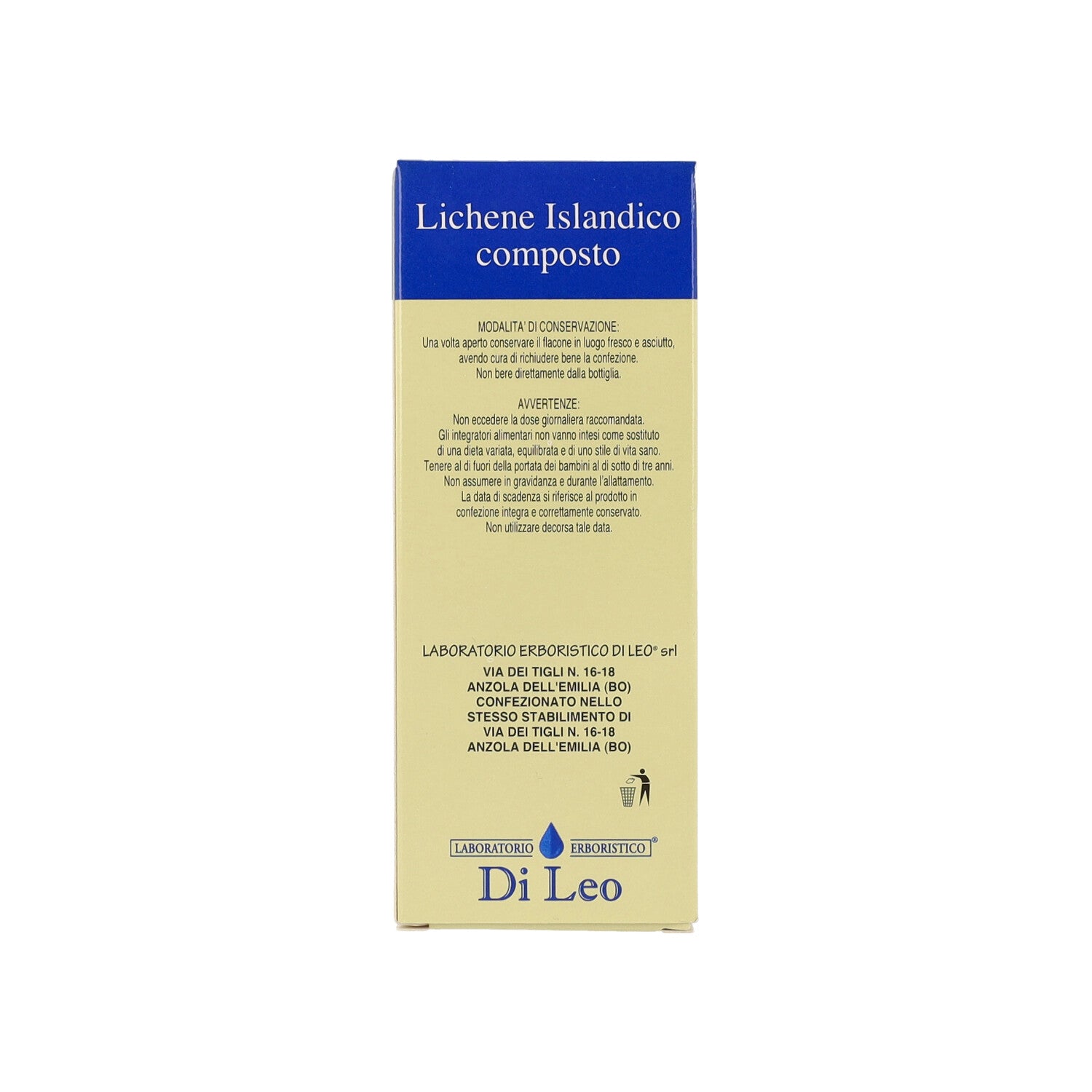 PREPARATO LICHENE ISLANDICO COMPOSTO