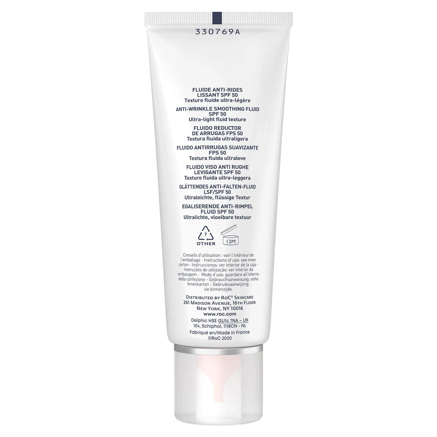 ROC FLUIDO SOLE VISO SPF 50+ ANTIRUGHE