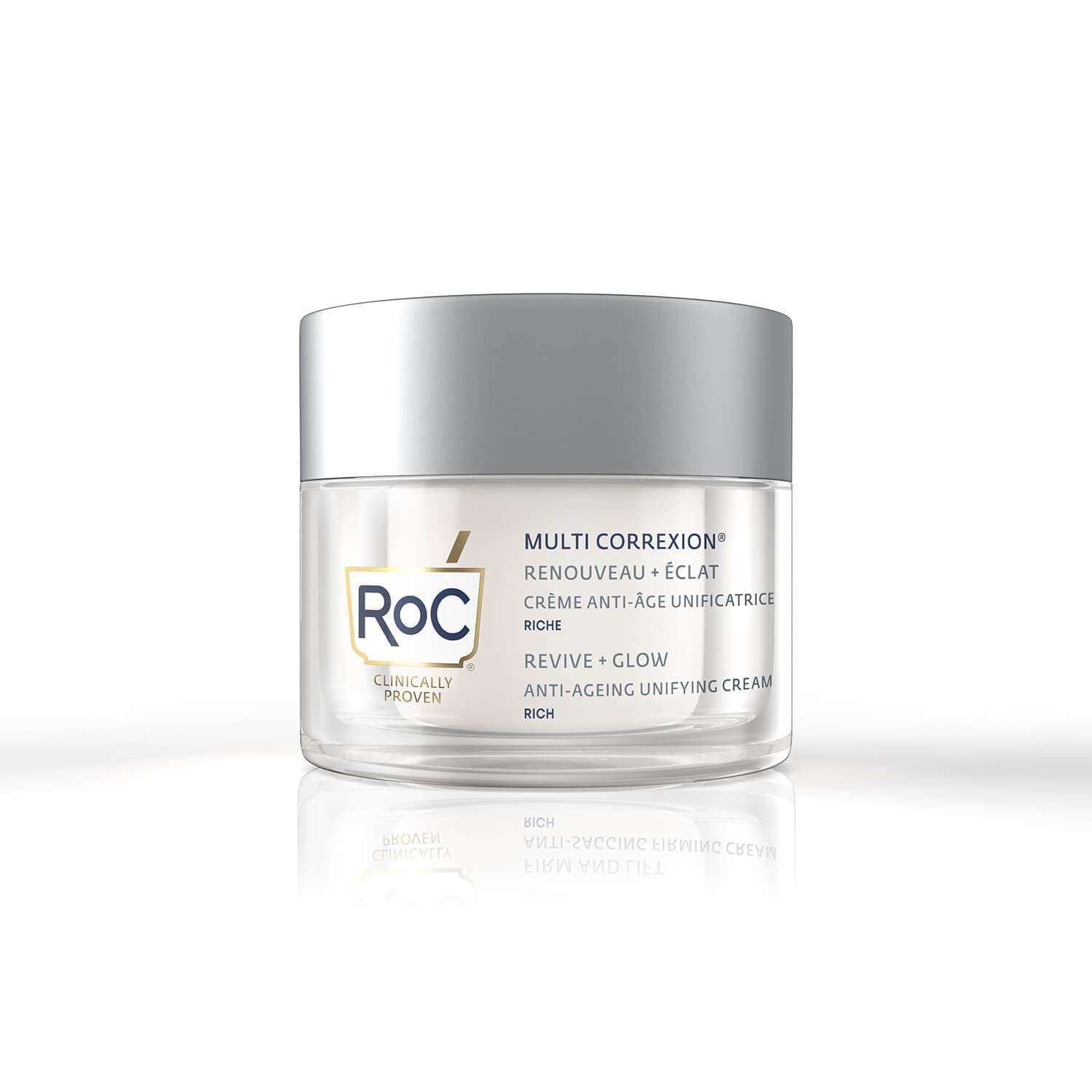 ROC MULTI CORREXION REVIVE + GLOW CREMA VISO 50ML