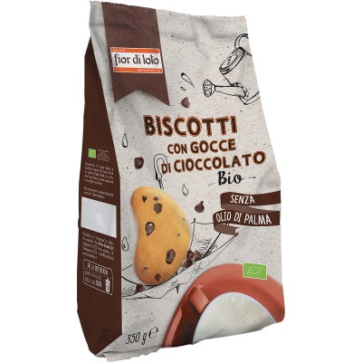 BISCOTTI CON GOCCE CIOCCOLATO 350G
