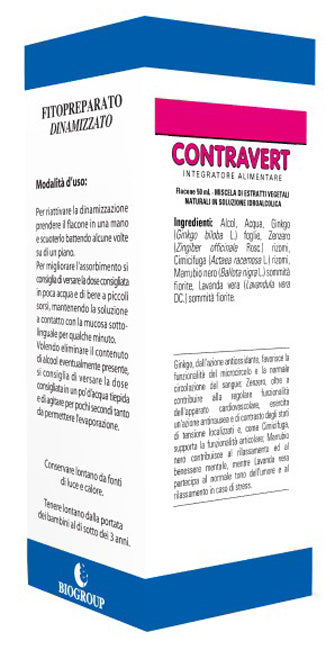 CONTRAVERT 50ML SOLUZIONE IDROALCOLICA