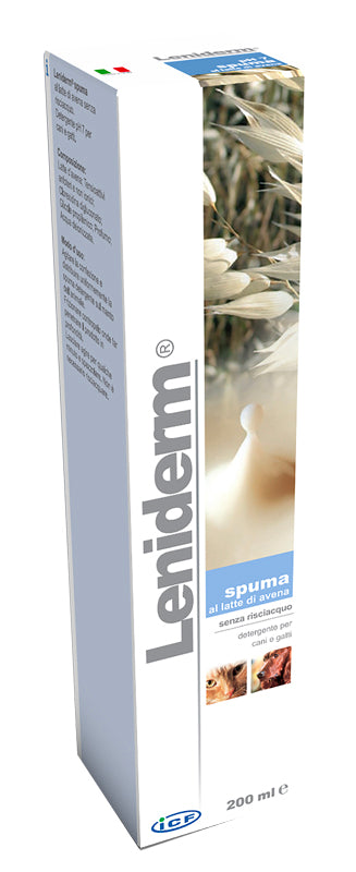 LENIDERM SPUMA DETERGENTE 200ML