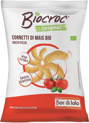 BIOCROC CORNETTI MAIS PIZZA 40G