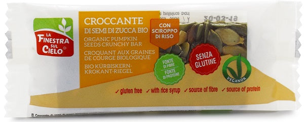 CROCCANTE SEMI ZUCCA SENZA/GLUTINE BIO 25GR