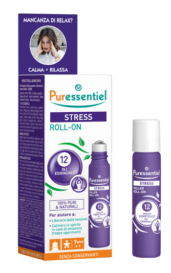 PURESSENTIEL ROLLER STRESS 12 OLII ESSENZIALI 5ML
