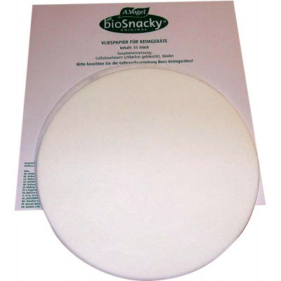 CARTA ASSORBENTE PER GERMOGLIATORI 25 PEZZI