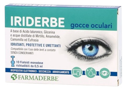 IRIDERBE GOCCE OCUL 10X0,5ML