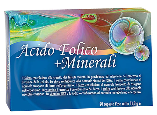 ACIDO FOLICO + MINERALI 20CPS