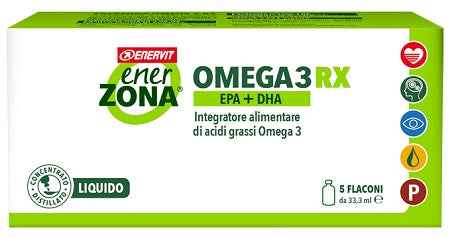 ENERZONA OMEGA 3 RX 5 FIALE