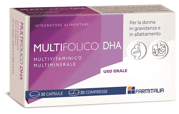 MULTIFOLICO DHA 30CPS+30CPS