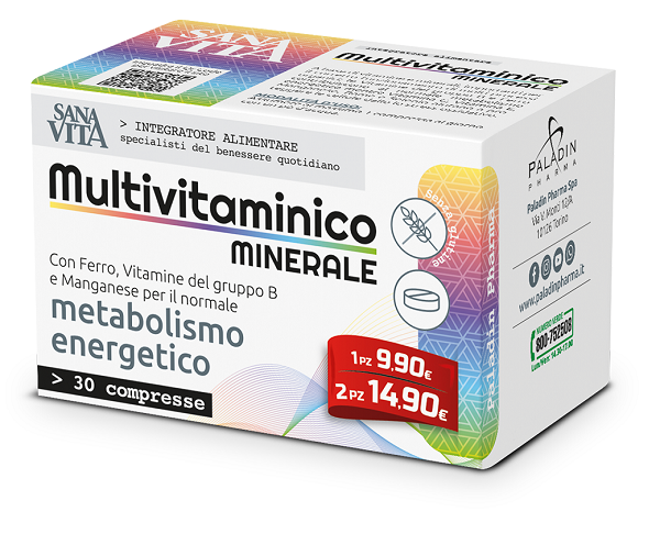 SANAVITA MULTIVIT MINER 30CPR