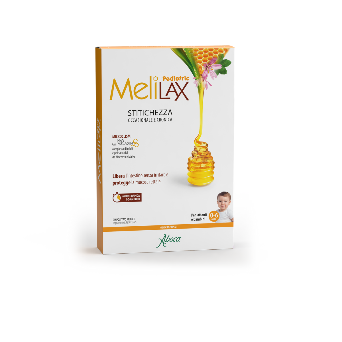 MELILAX PEDIATRIC 6MICROCLISMI