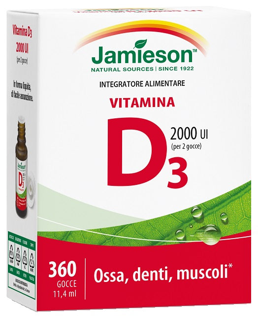JAMIESON VITAMINA D GTT 11,4ML