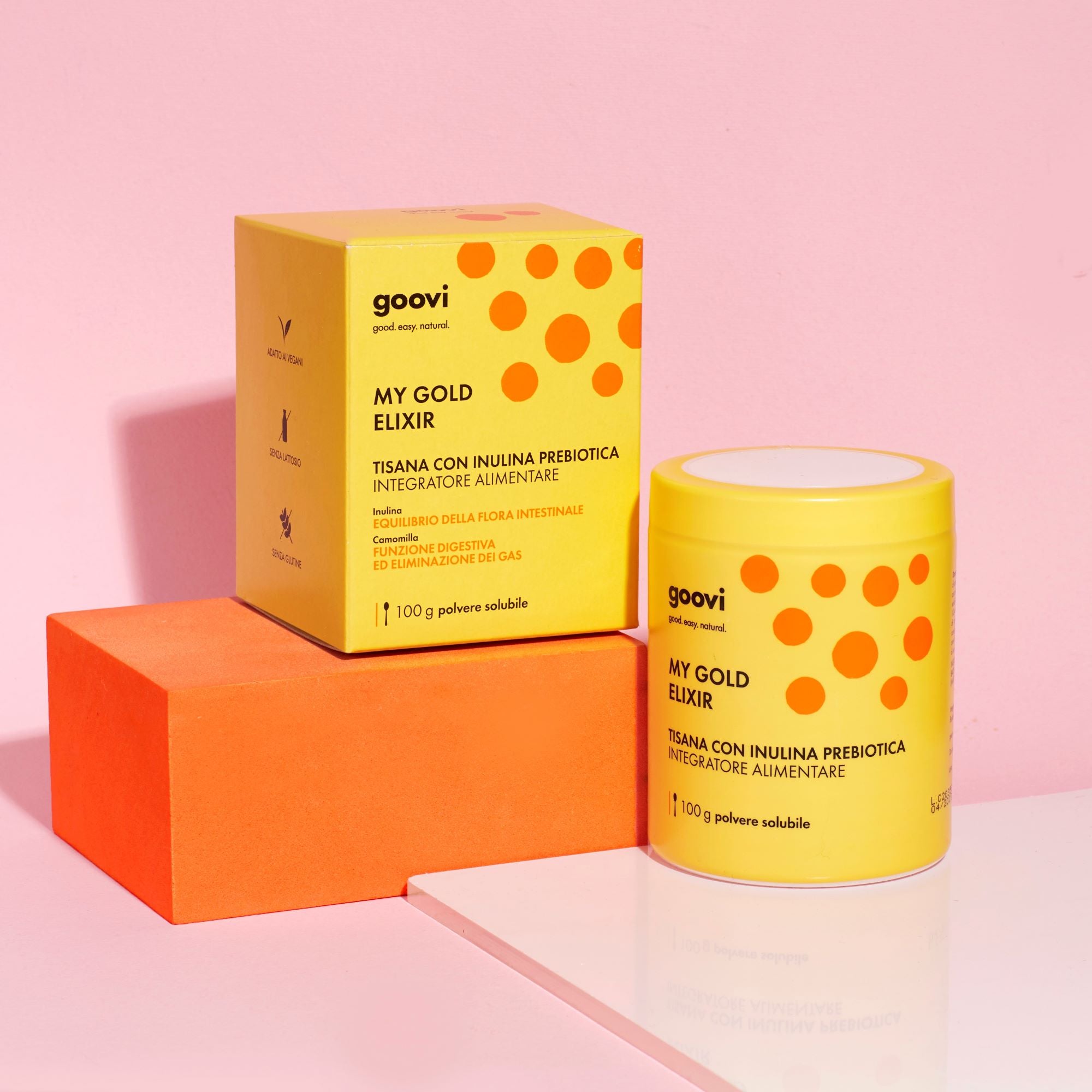 GOOVI TISANA CON INULINA PREBIOTICA 100G