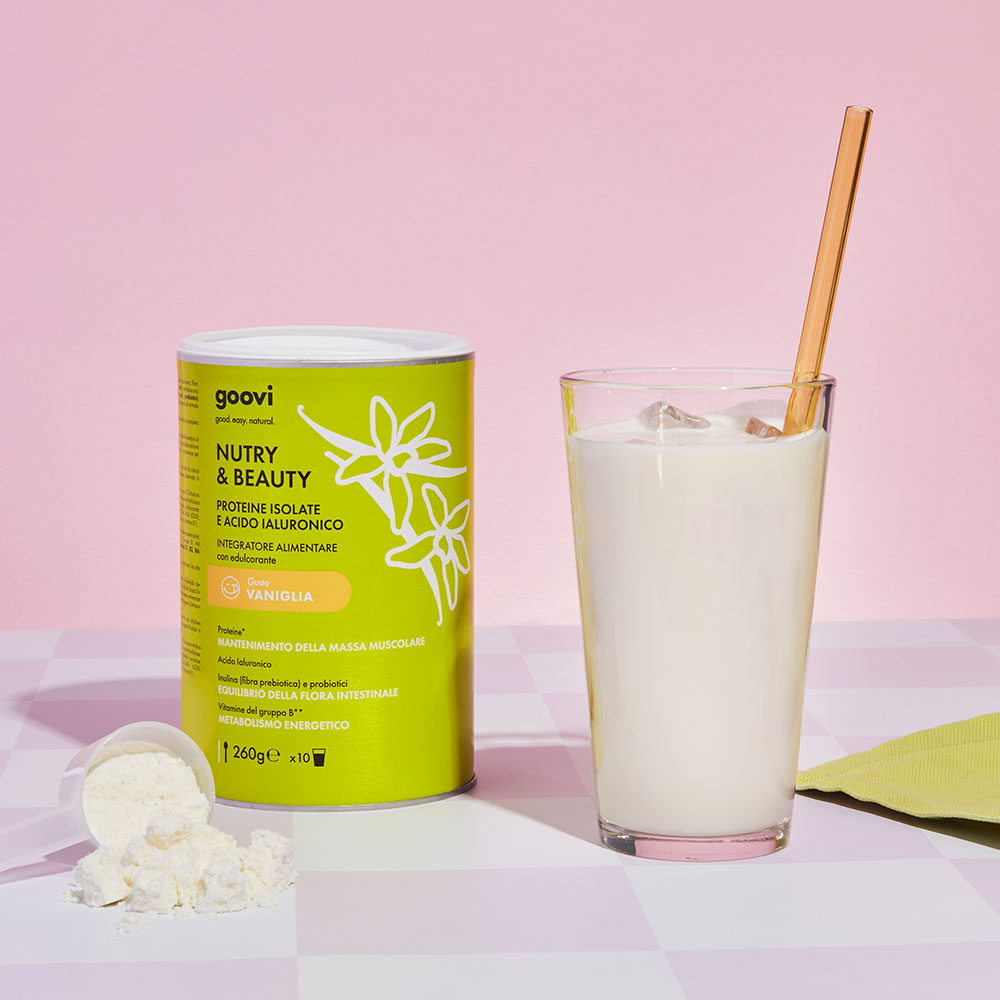 GOOVI INTEGRATORE PROTEICO VANIGLIA 260G