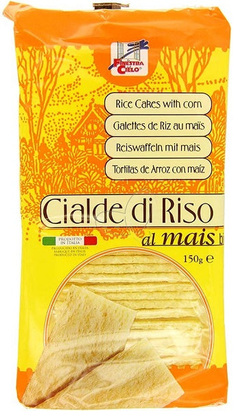 CIALDE RISO MAIS C/S 150G BIO