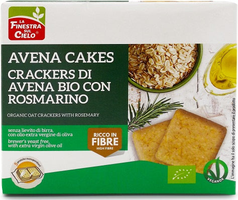 CRACKERS AVENA ROSMARINO 5X50G