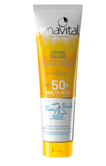 AMAVITAL CREMA SOLARE BIMBI SPF50+