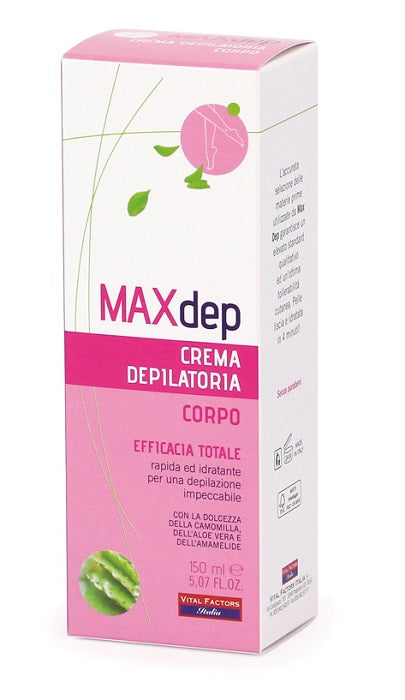 MAX DEP CREMA DEPILATORIA VISO-CORPO 150GR