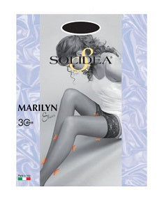MARILYN SHEER 30 CALZA AUTOREGGENTE L NERO
