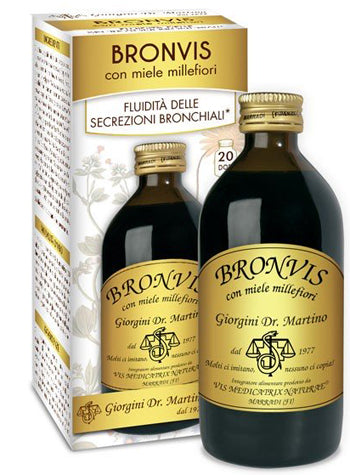 BRONVIS CON MIELE MILLEFIORI 200ML