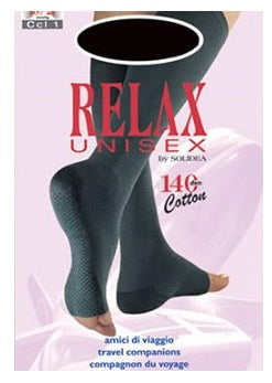 RELAX 140 GAMBALETTO PUNTA APERTA UNISEX M NATURALE