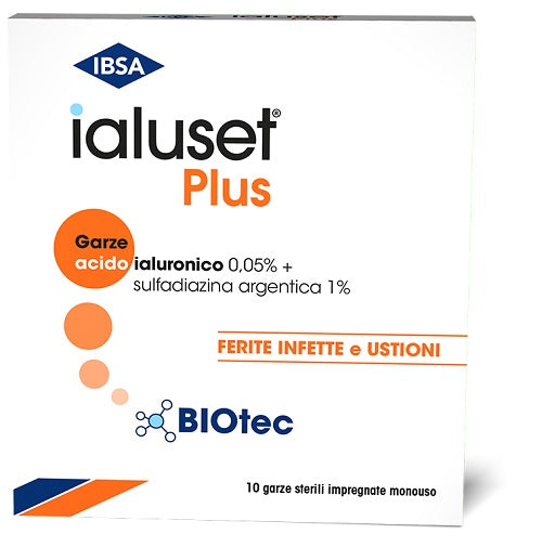 IALUSET PLUS GARZA 10X10 - 10 PZ