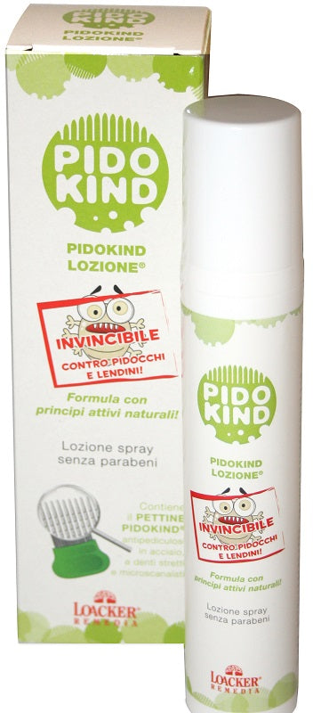 PIDOKIND LOZIONE+PETTINE