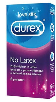 DUREX NO LATEX 6 PEZZI