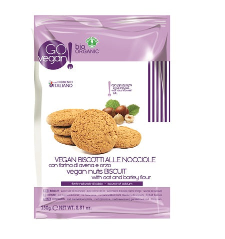 VEGAN BISCOTTI NOCCIOLA 250G