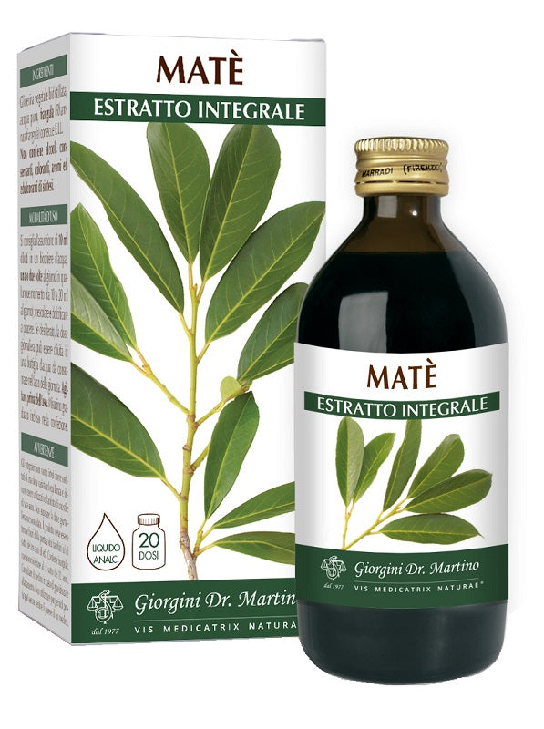 MATE' ESTRATTO INTEGRALE 200ML