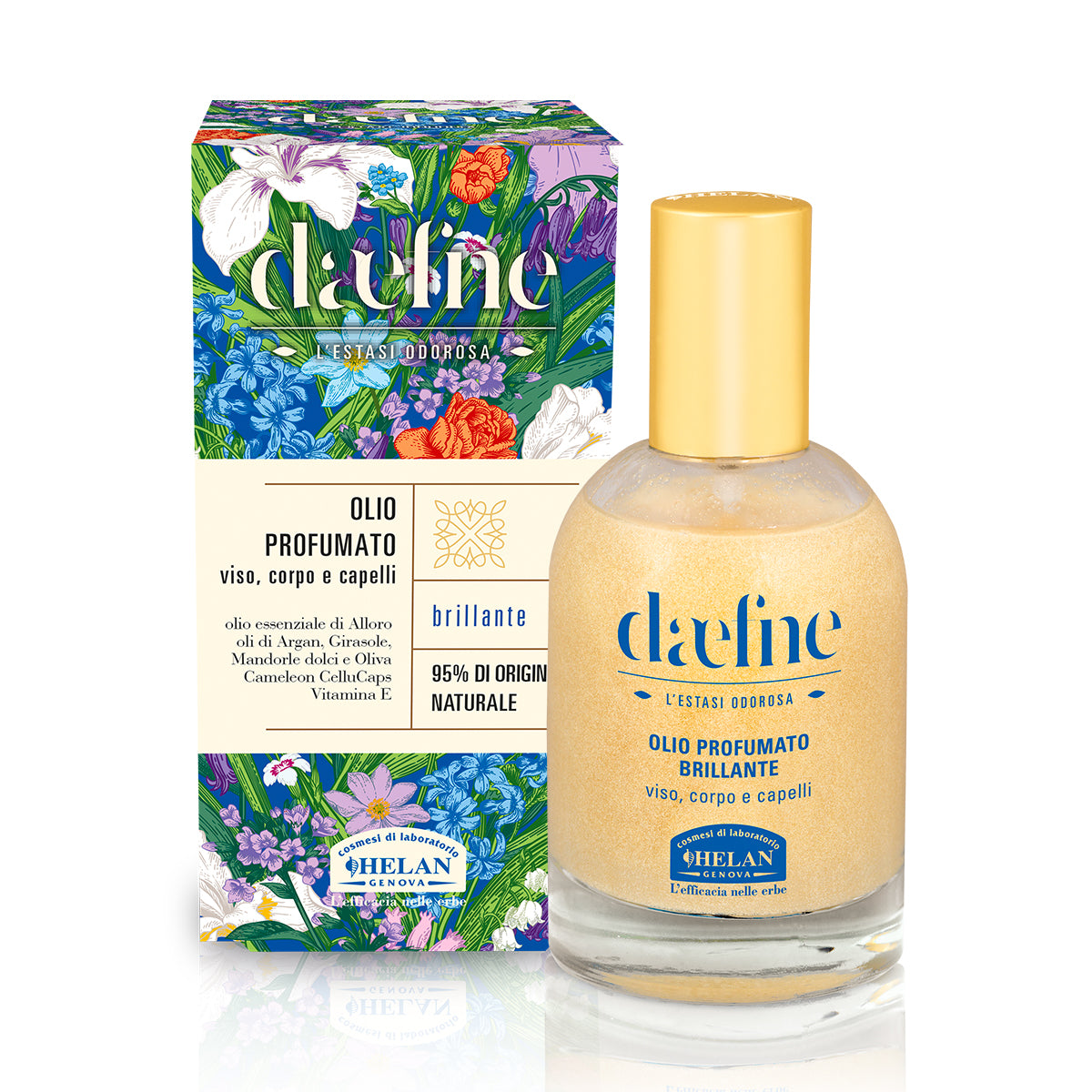 DAEFNE OLIO PROFUMATO BRILLANTE VISO E CORPO 50ML