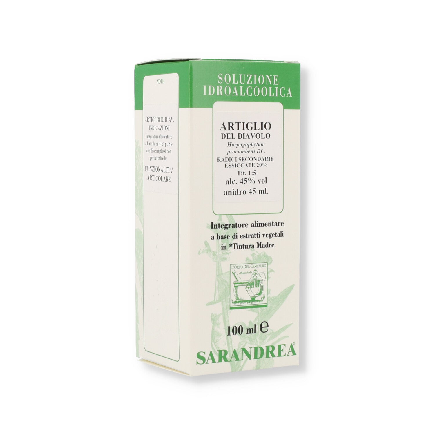 ARTIGLIO DEL DIAVOLO 100ML - GTT