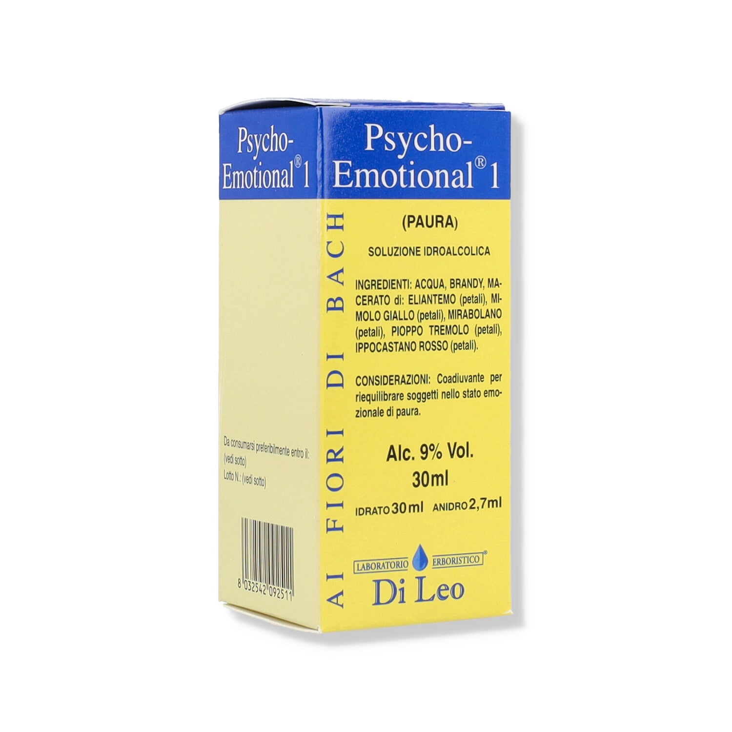 PSYCHO EMOTIONAL 1 PAURA - 30ML